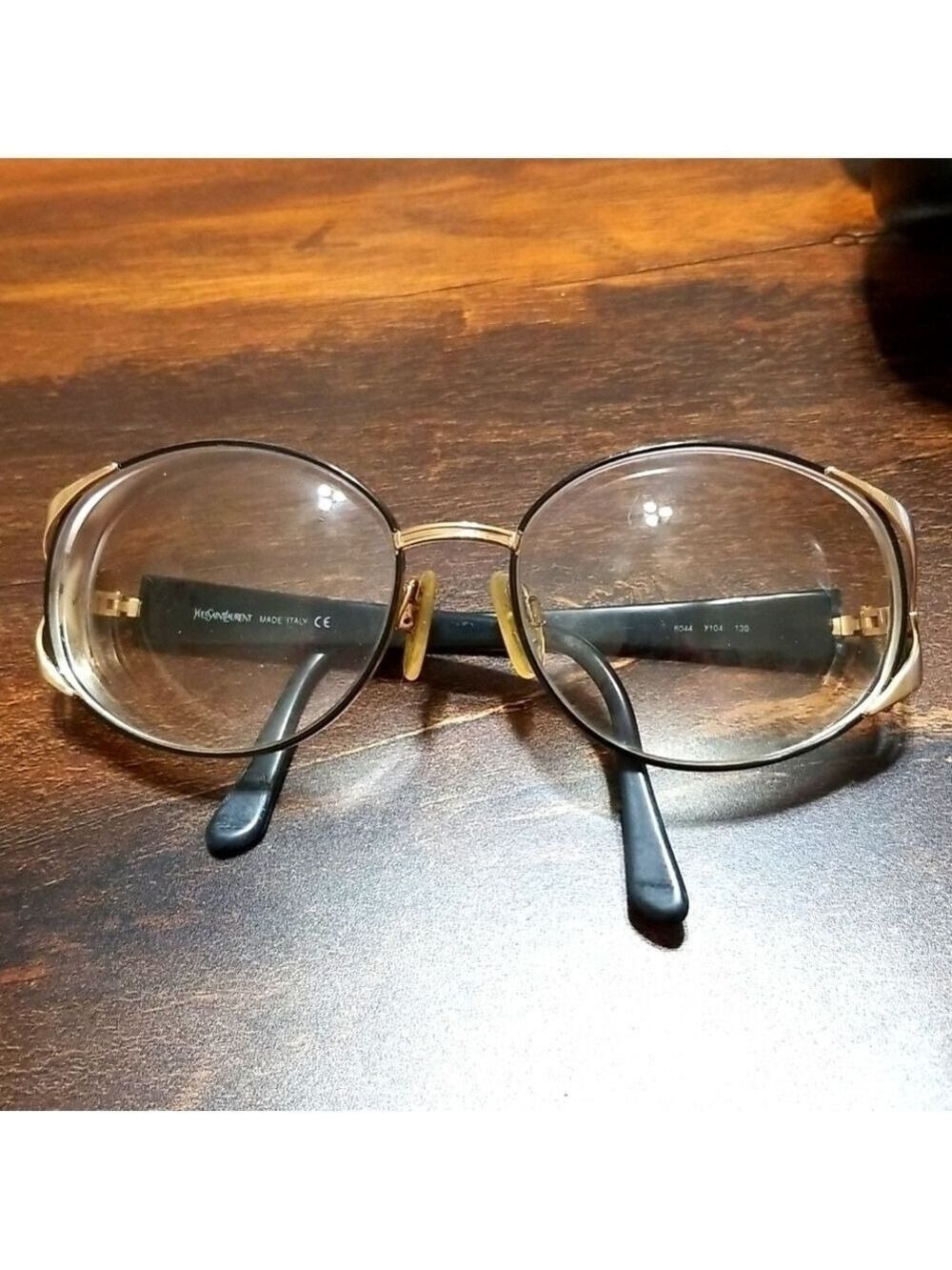 True Vintage Yves Saint Laurent Glasses Made in Italy - Picture 2 of 10